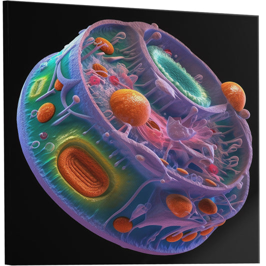 Captivating Cell Structure wall art showcasing intricate details of cell biology