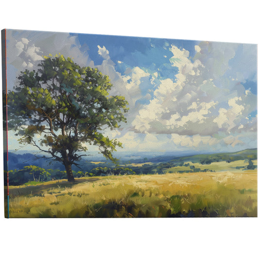 Award Winning Landscape Oil Painting - Vibrant Paradise