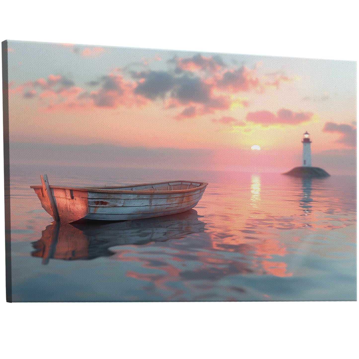 A mesmerizing digital masterpiece, evoking tranquil ocean serenity - Serene Seascape