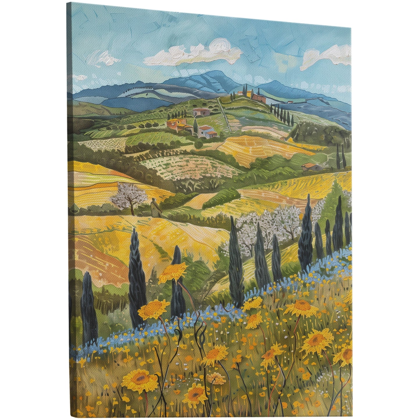 Umbria Countryside during spring - Floral Symphony