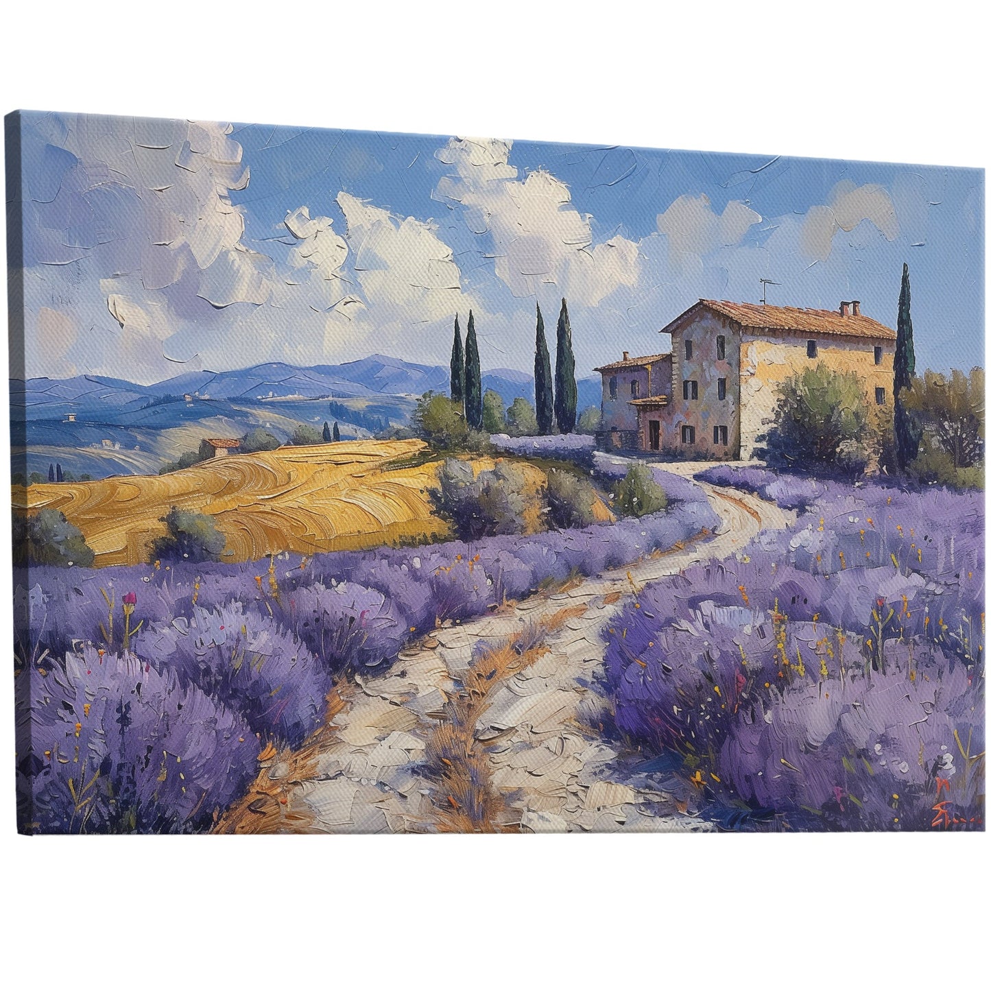 Tranquil Scene of Tuscany - Serene Symphony