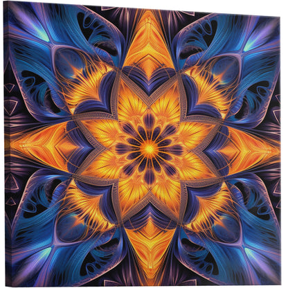 3D Symmetrical painting - Intricate Mathematical Patterns