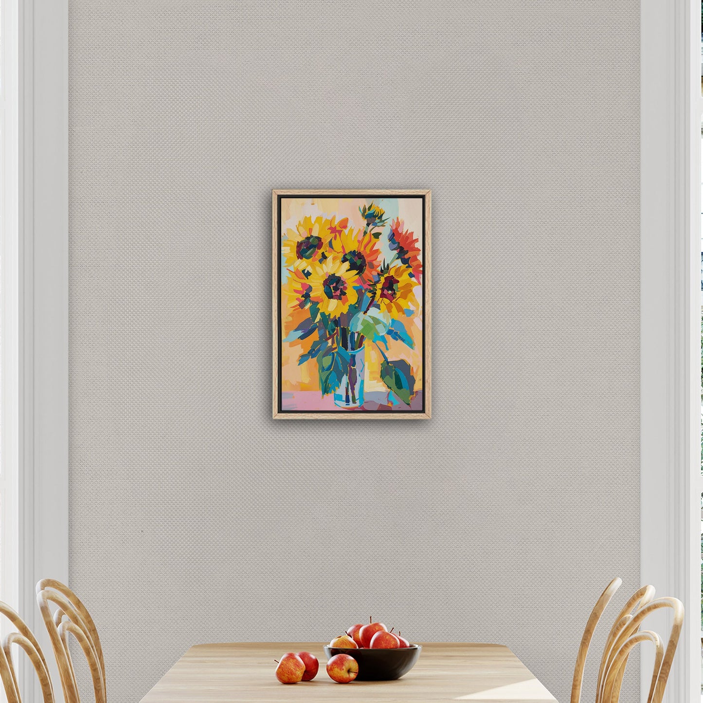 Vibrant sunflower masterpiece - Artistic Serenity