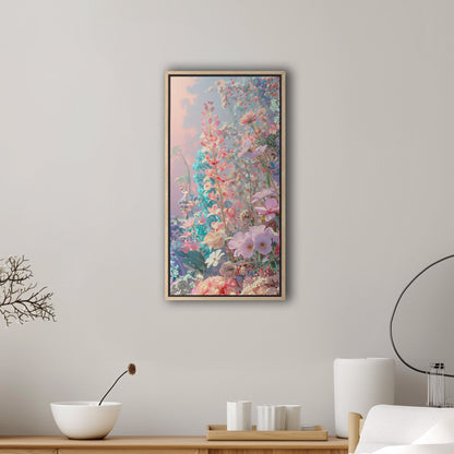 Captivating art in dreamy pastel - Enchanting Rainbow Dreams