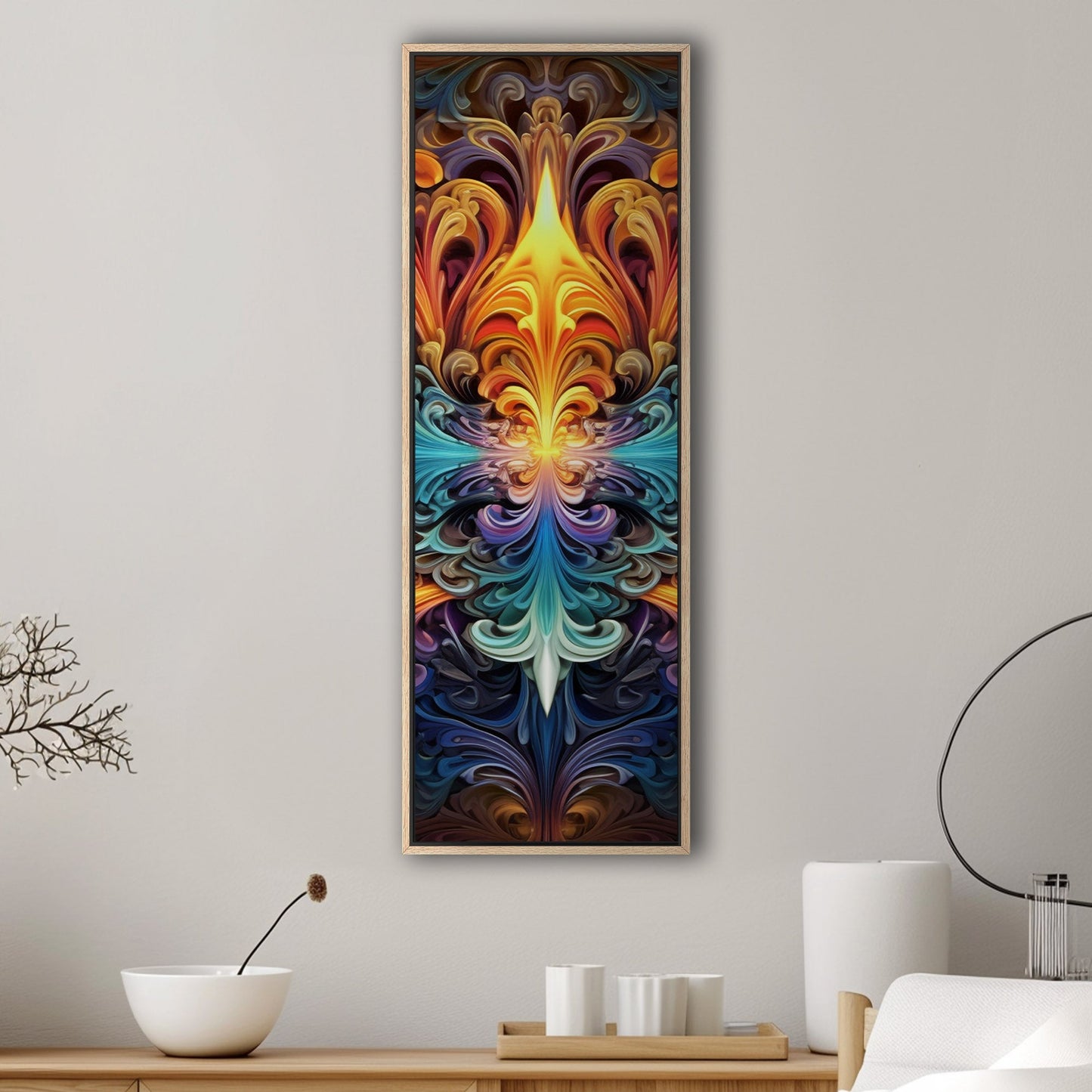 Intricate fractal art elevating your decor - Unique Elegance