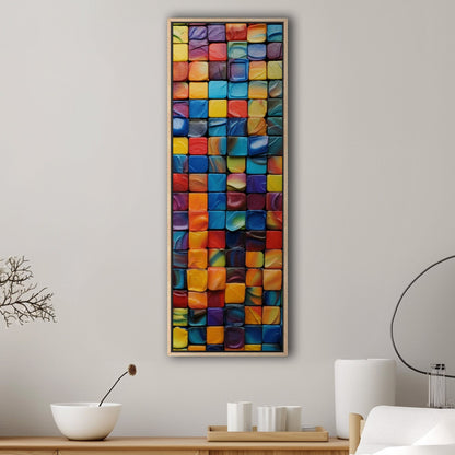 Mosaic Abstract Photorealistic Geometric Shapes - Mosaic Melody