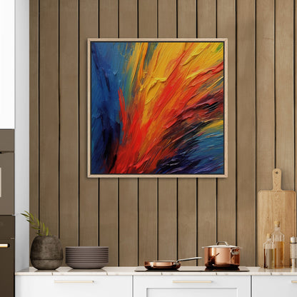 Vibrant oil pastel strokes, artistic textures, expressive abstract - Captivating Creativity