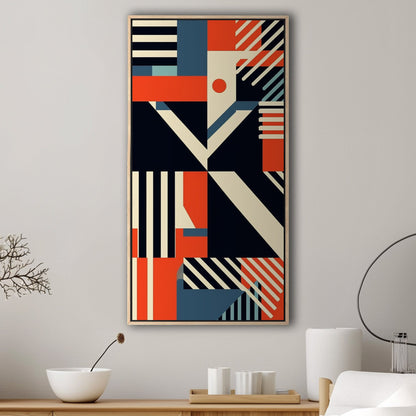 Bold geometric abstract pattern - Digital Masterpiece