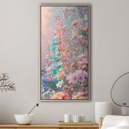 Captivating art in dreamy pastel - Enchanting Rainbow Dreams