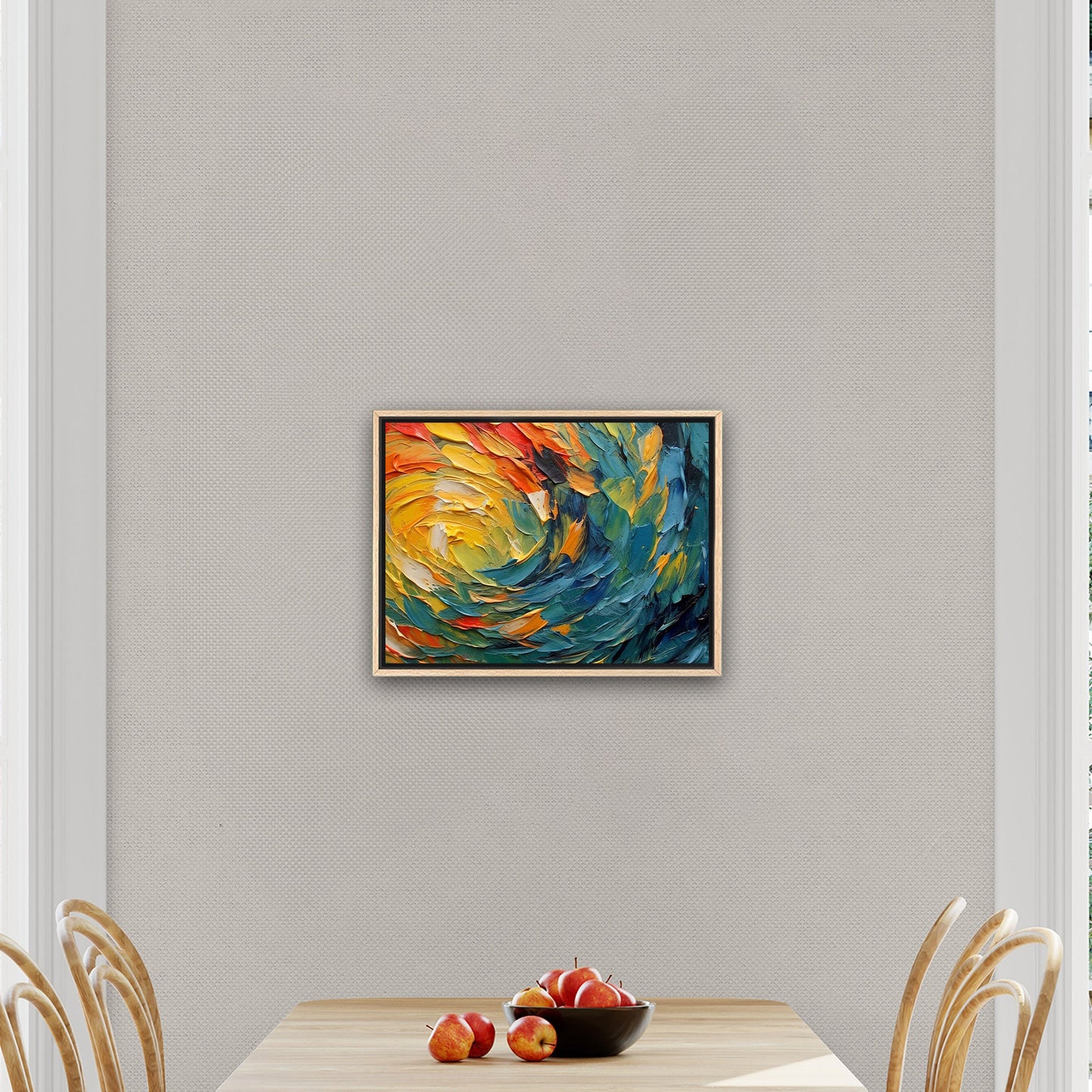 Artwork capturing essence of oil painting strokes - Whispering Echoes of Artistic Expression