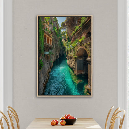 Sorrento, Italy Photorealistic Waterway - Coral & Views