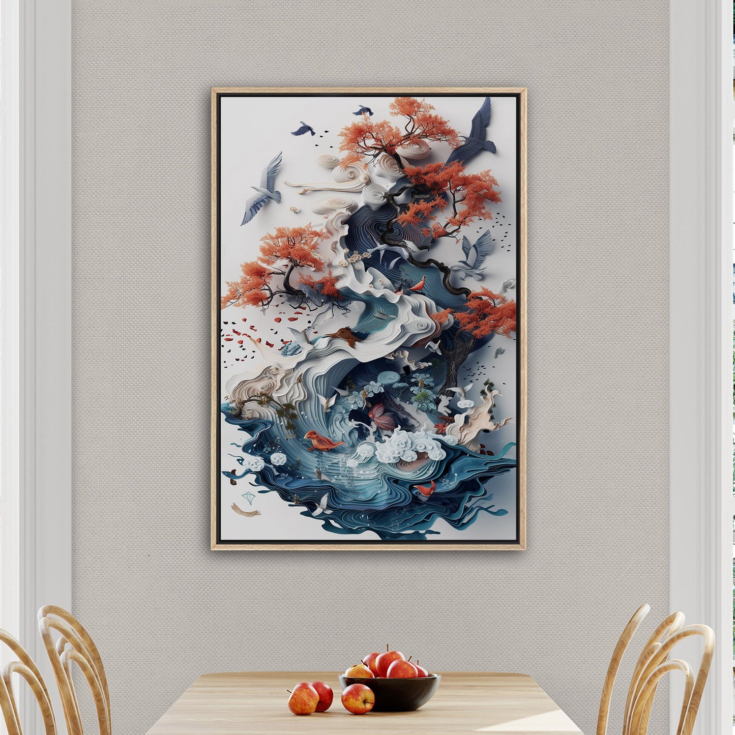 A captivating art piece that elevates any room - A Surreal Masterpiece