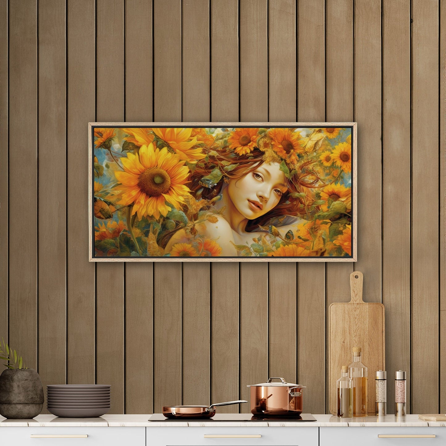 Captivating, elegant, intricate sunflower - Radiant Elegance -