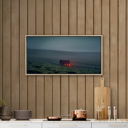 Brighten up your living room with a striking nocturnal scene - Enigmatic Glow