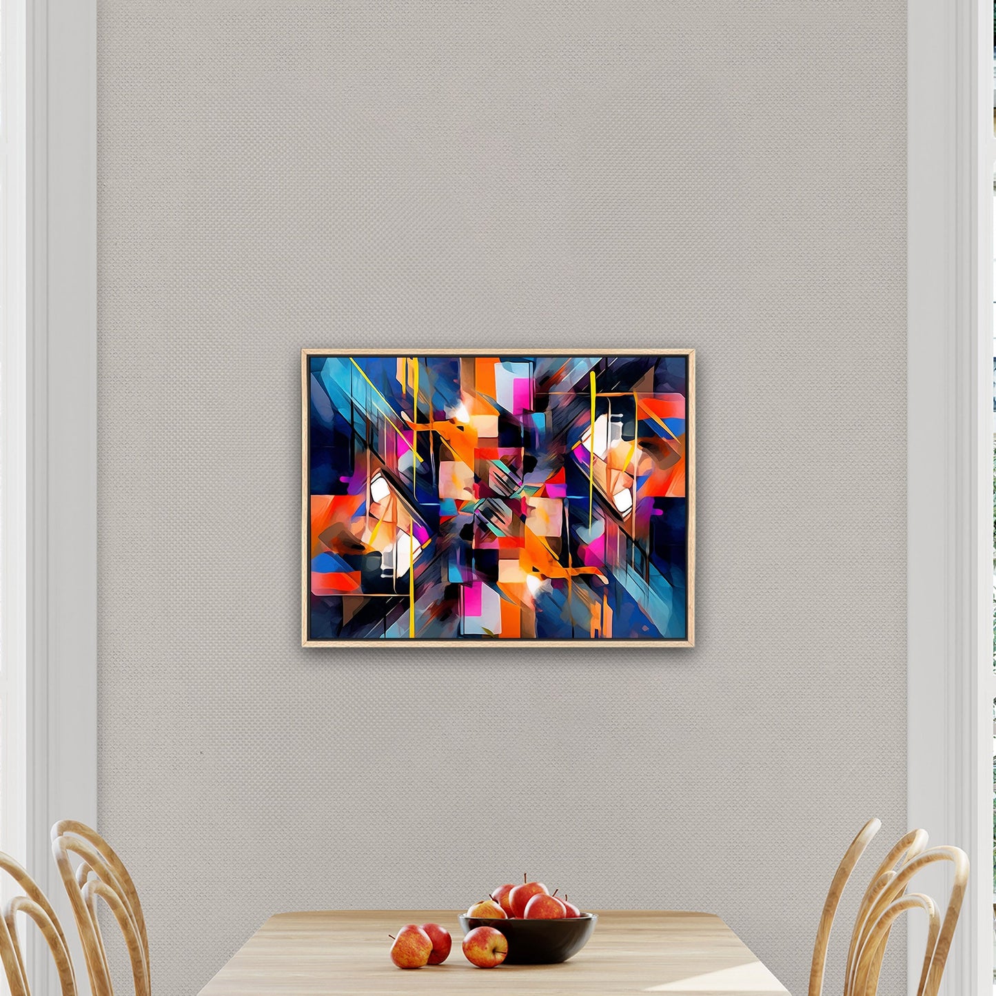 Bold abstract art piece - Vivid Spectrum