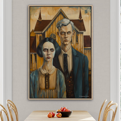 Contemporary reimagining of American Gothic - Ethereal Elegance