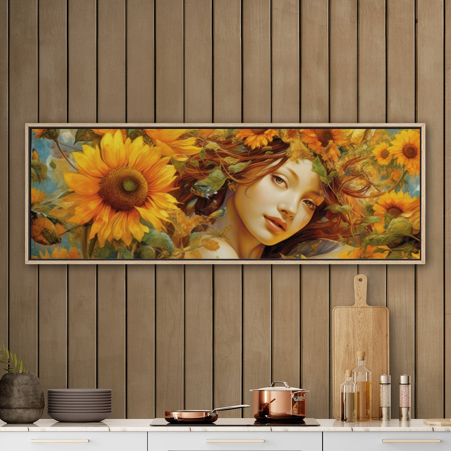 Captivating, elegant, intricate sunflower - Radiant Elegance -