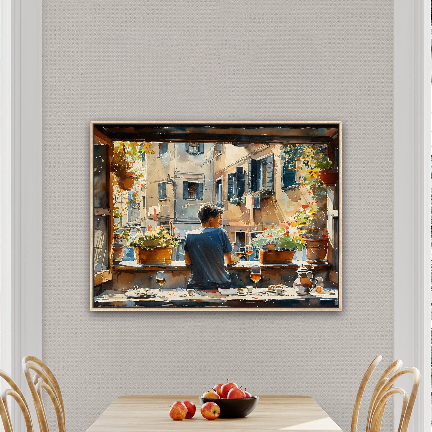 Italian Cafe Charm - Captivating Delight