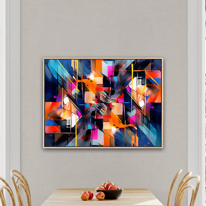 Bold abstract art piece - Vivid Spectrum