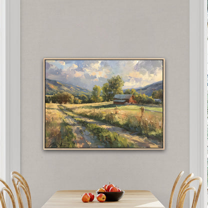 Landscape oil painting - Exquisite Elegance