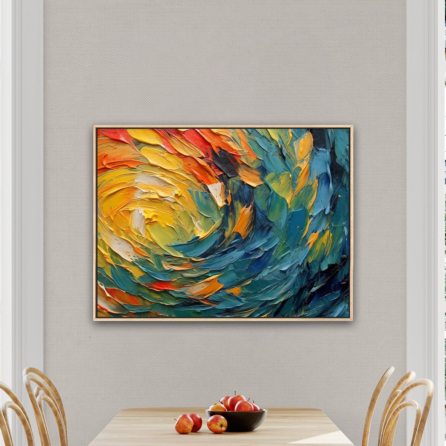 Artwork capturing essence of oil painting strokes - Whispering Echoes of Artistic Expression