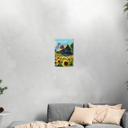 Enchanting fairytale scene wall art - Dreamland Wonder