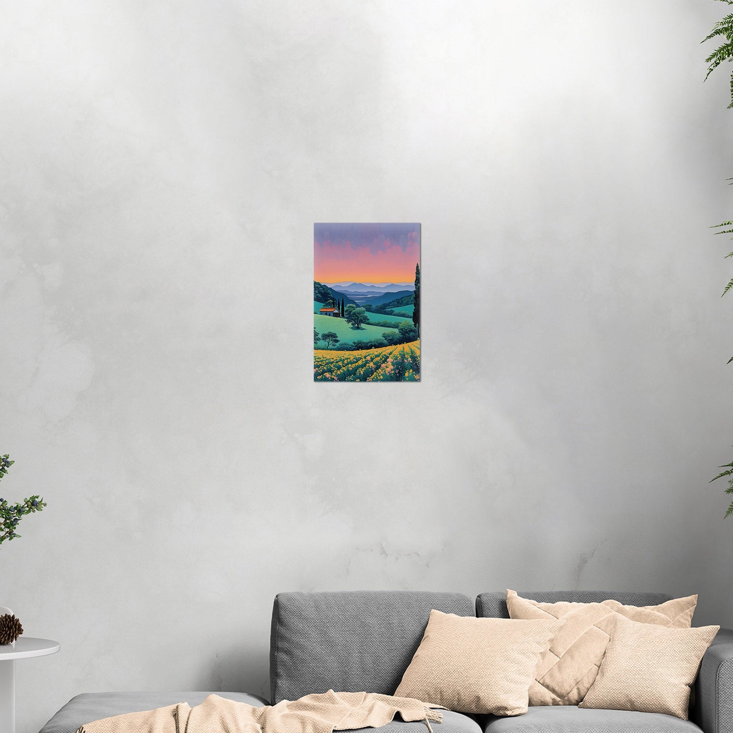 Mesmerizing landscape composition - Enchanted Hillside Haven