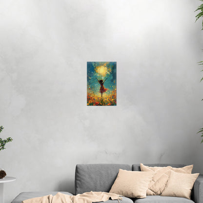 Vibrant, uplifting, energetic art for a lively Living Room - Joyful Dance