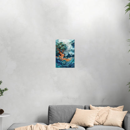 Elevate your space with this sophisticated 3D art - Enchanting Dreamscapes