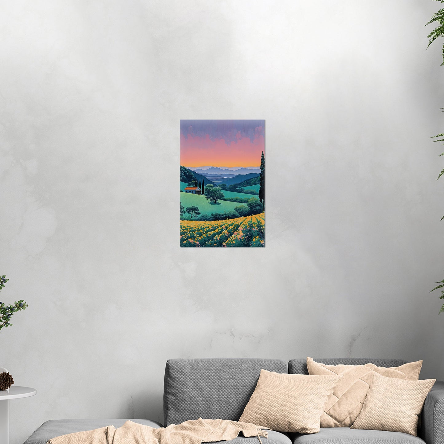 Mesmerizing landscape composition - Enchanted Hillside Haven