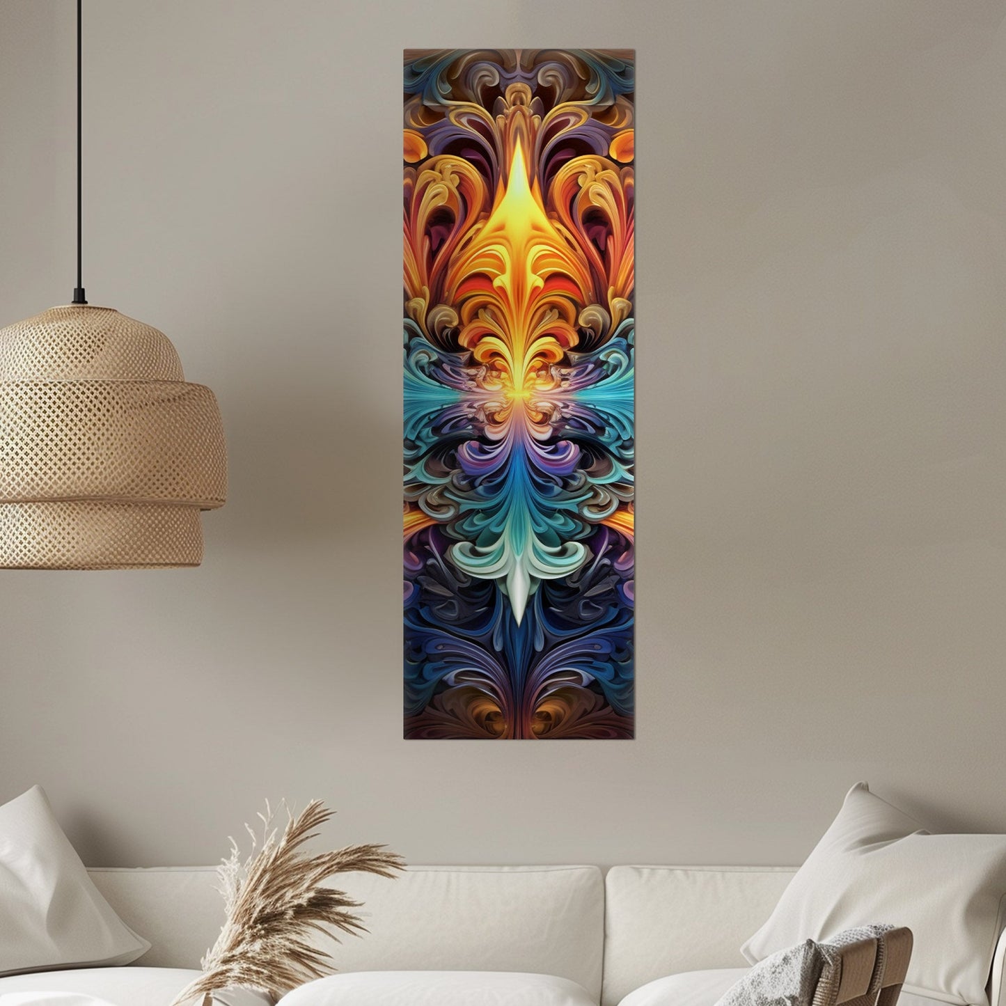 Intricate fractal art elevating your decor - Unique Elegance