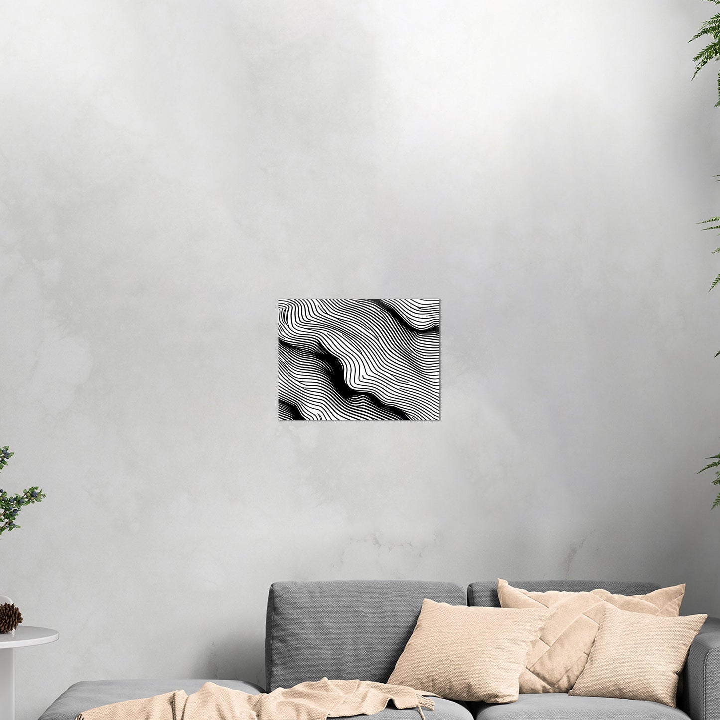 Elevate any space with sophisticated, intricate black and white wall art - Elegance Enigma