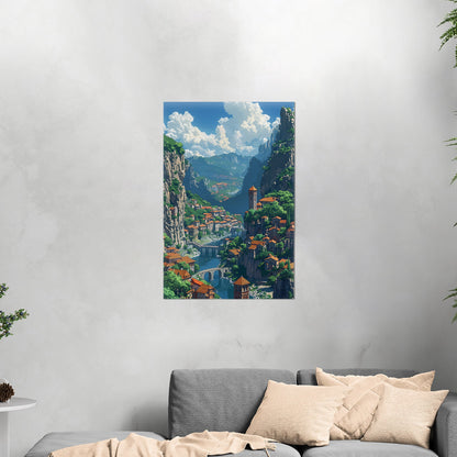 European-themed wall art - Elegant Elysian Haven