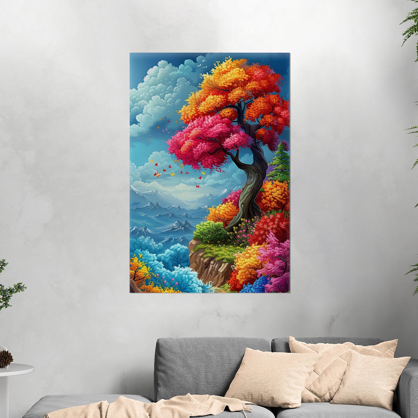 Colorful abstract Tree - Enlivened Spectrum