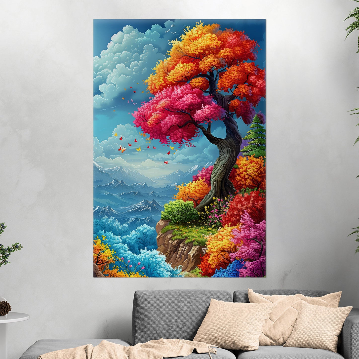 Colorful abstract Tree - Enlivened Spectrum