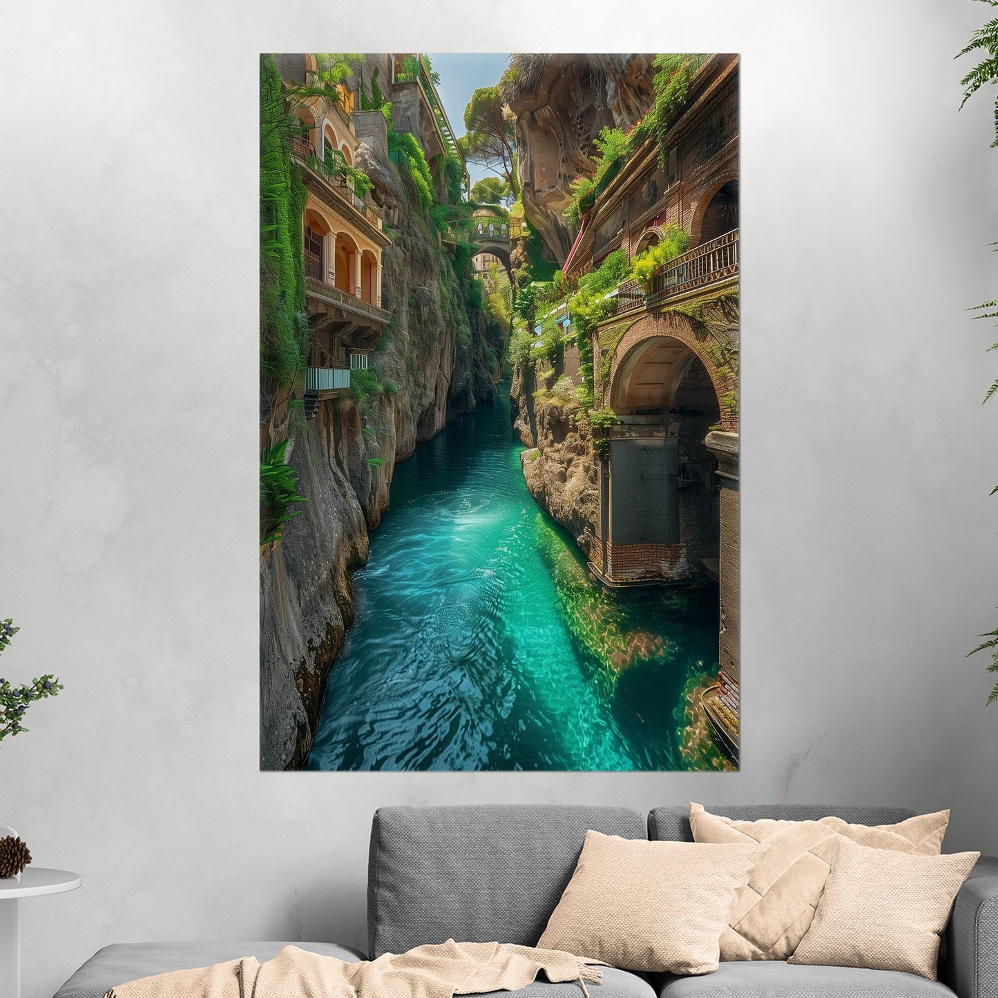 Sorrento, Italy Photorealistic Waterway - Coral & Views