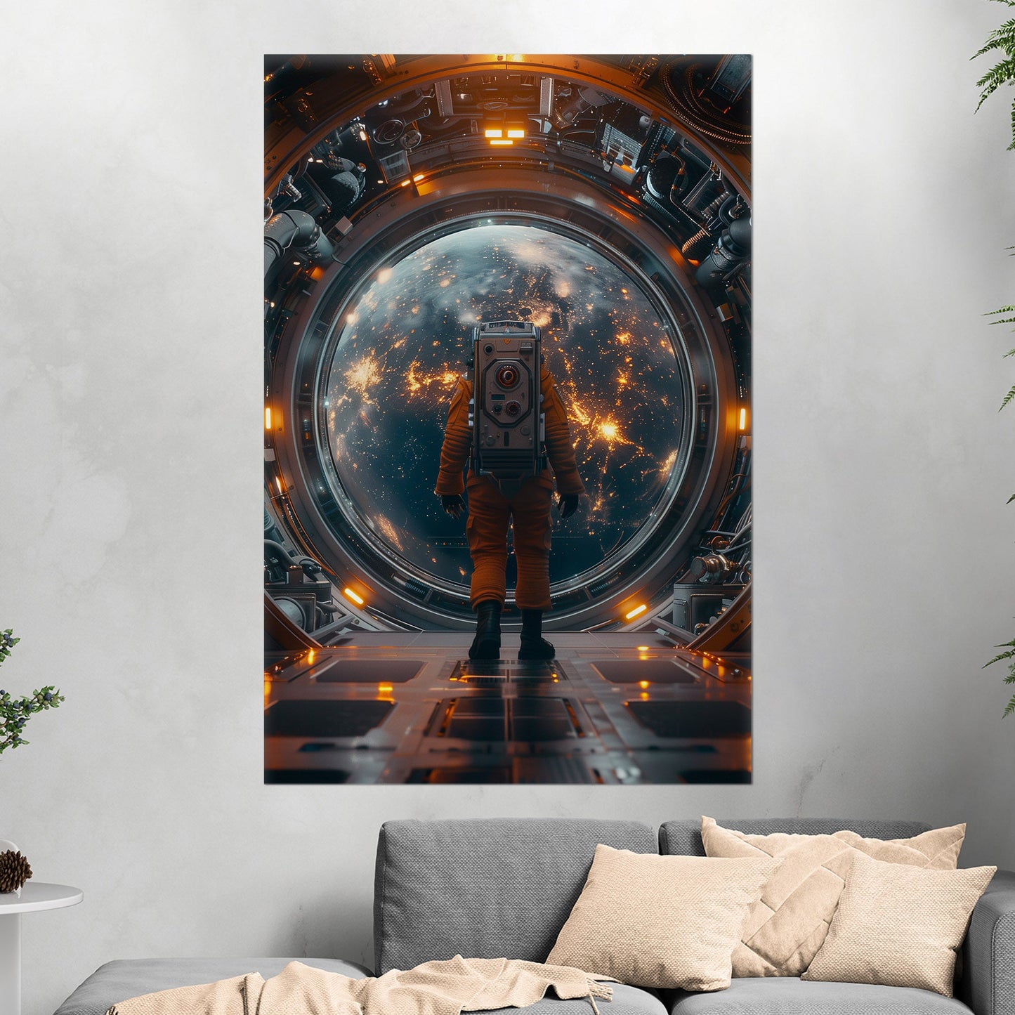 Astronaut on an interplanetary journey - Cosmic Dreams