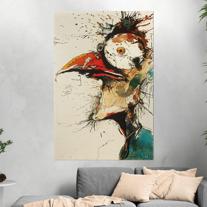 Abstract Portrait of A Distressed Person - Simulated Realities: Steadman's Artistic Vision