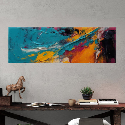 Bold abstract expressionism exudes energy - Energizing Sight