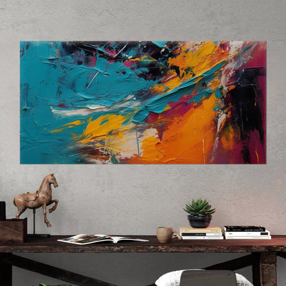 Bold abstract expressionism exudes energy - Energizing Sight