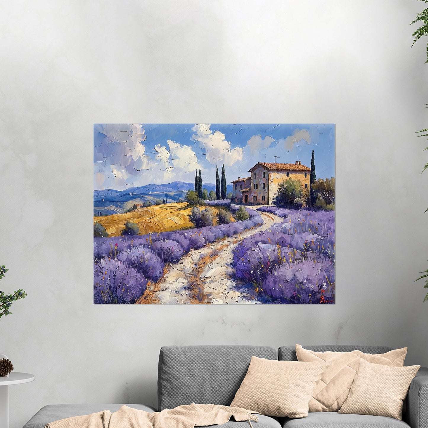 Tranquil Scene of Tuscany - Serene Symphony