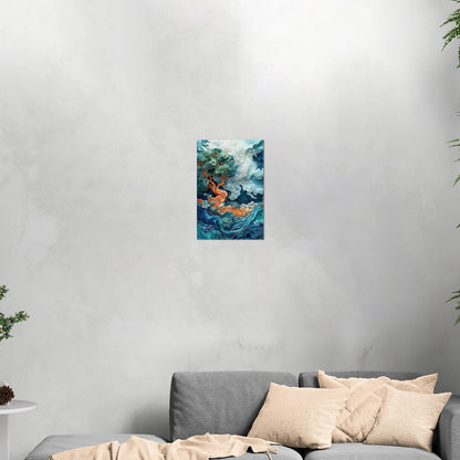 Elevate your space with this sophisticated 3D art - Enchanting Dreamscapes