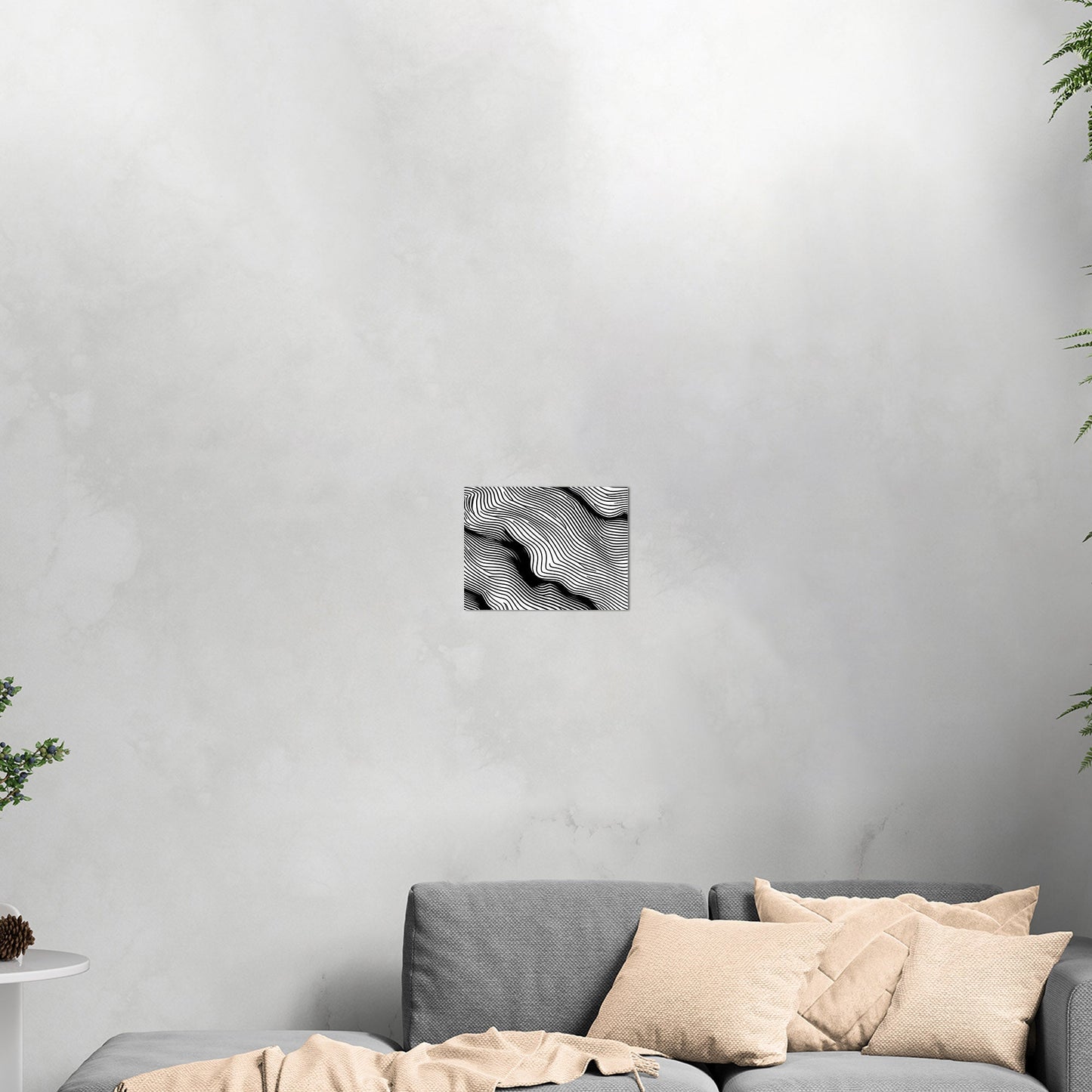 Elevate any space with sophisticated, intricate black and white wall art - Elegance Enigma