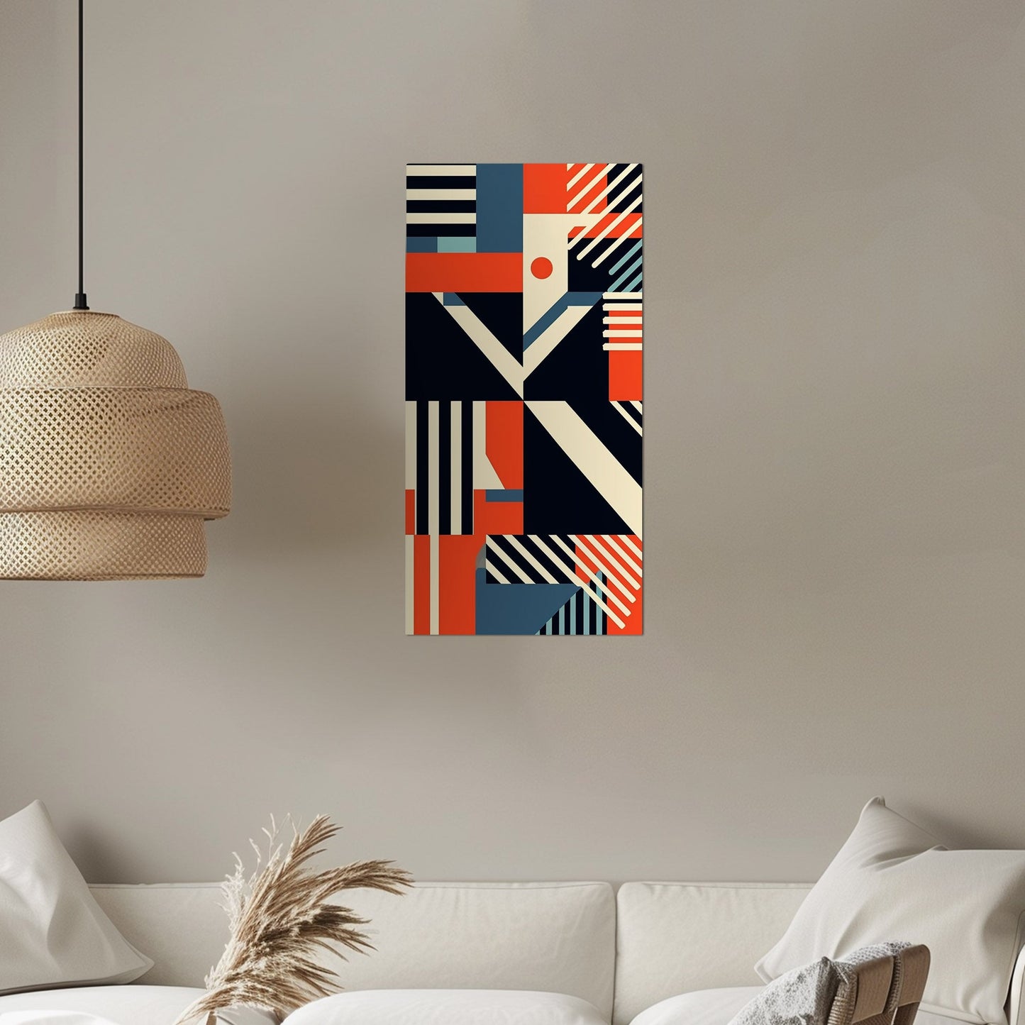 Bold geometric abstract pattern - Digital Masterpiece