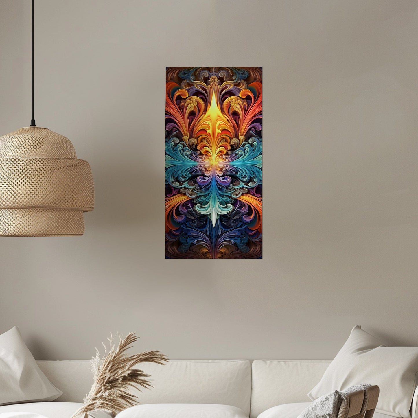 Intricate fractal art elevating your decor - Unique Elegance