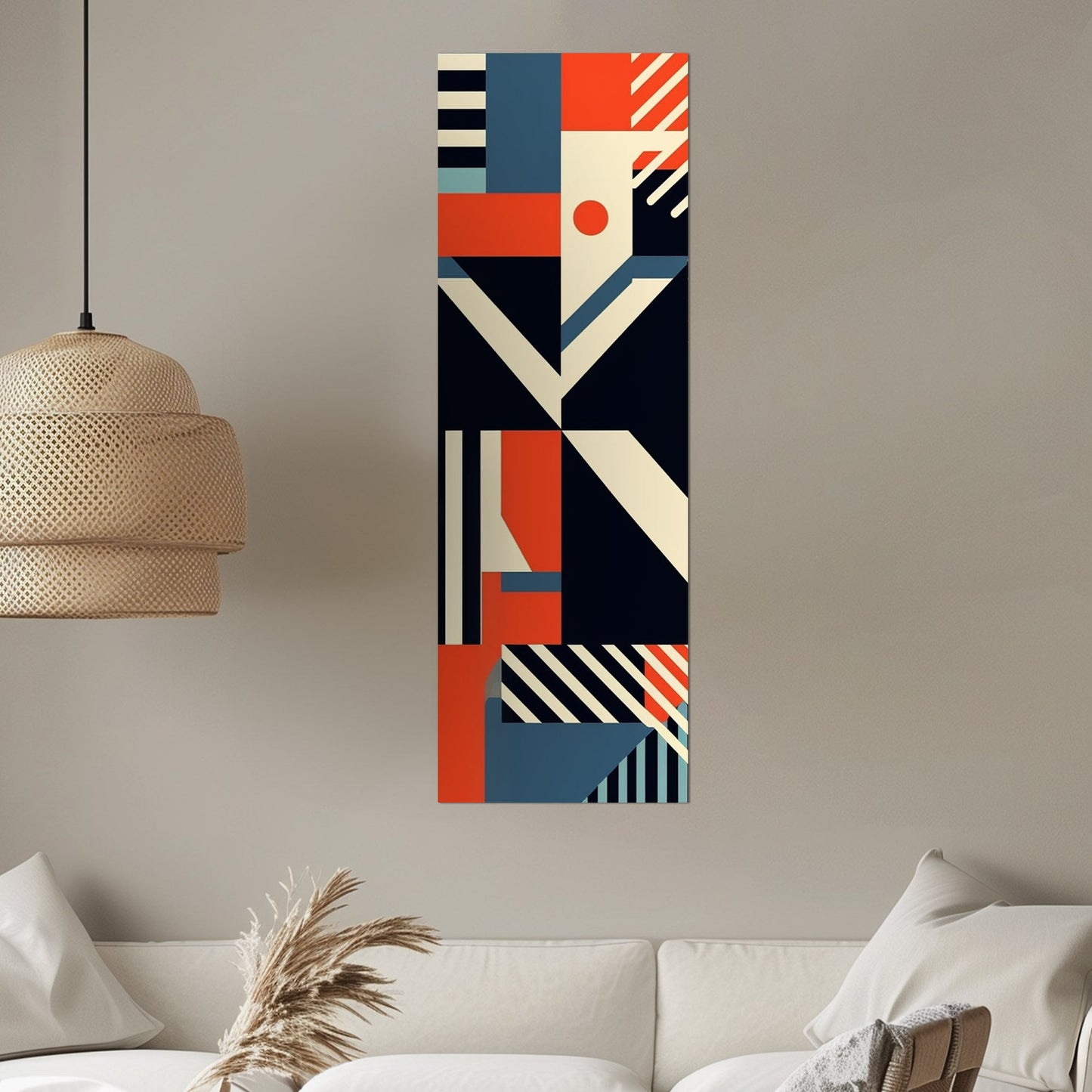 Bold geometric abstract pattern - Digital Masterpiece