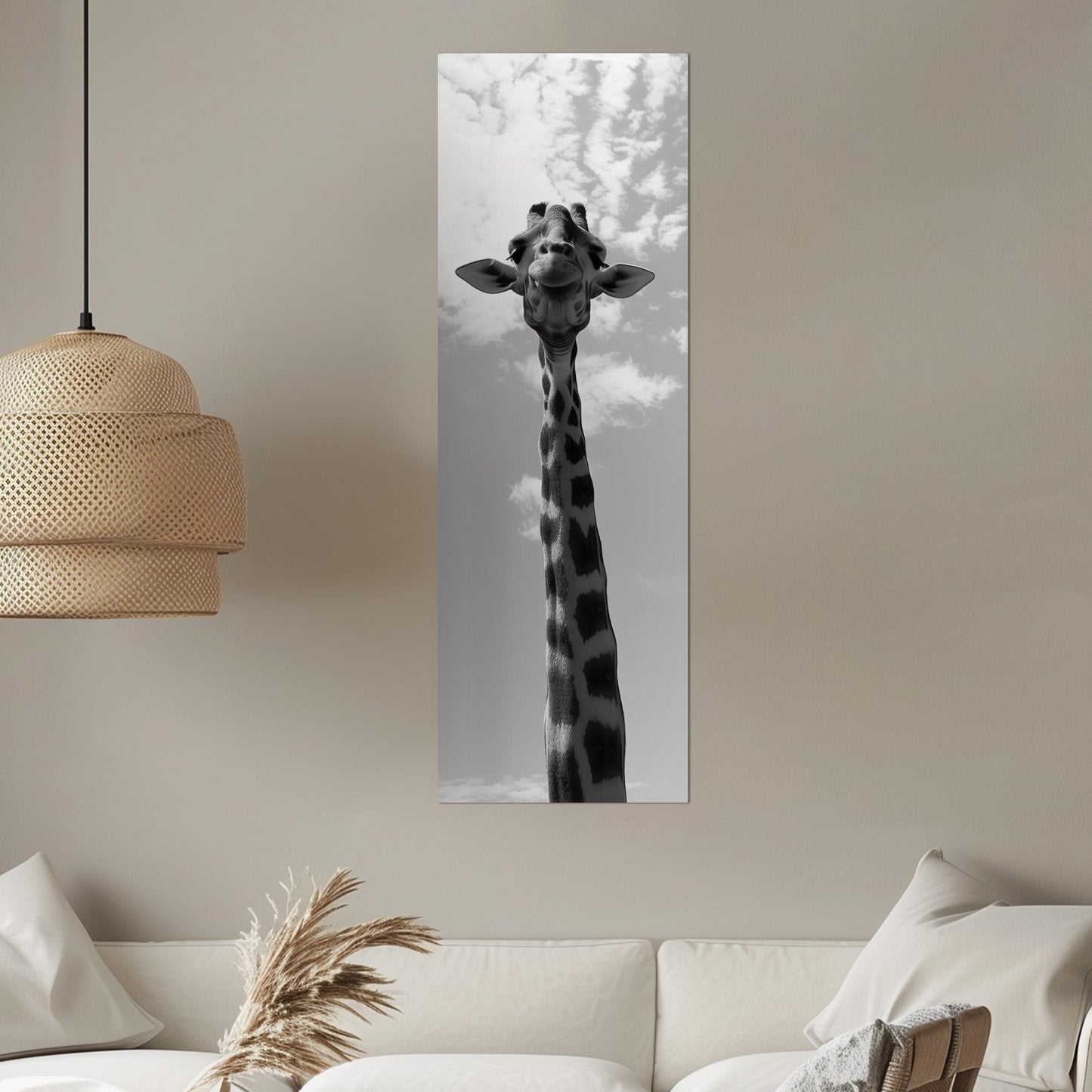 Giraffe in Eclectic Bohemian Jungle - Majestic Heights