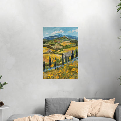 Umbria Countryside during spring - Floral Symphony