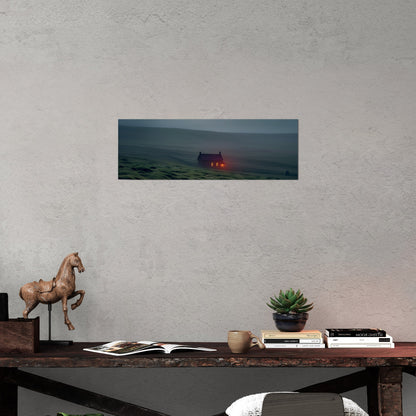 Brighten up your living room with a striking nocturnal scene - Enigmatic Glow