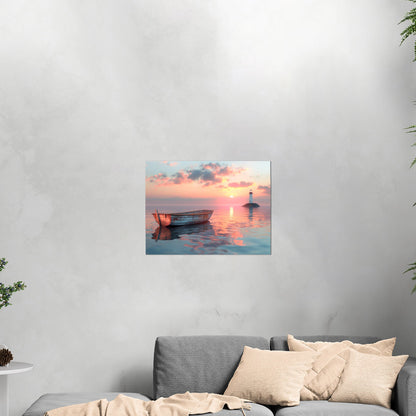 A mesmerizing digital masterpiece, evoking tranquil ocean serenity - Serene Seascape